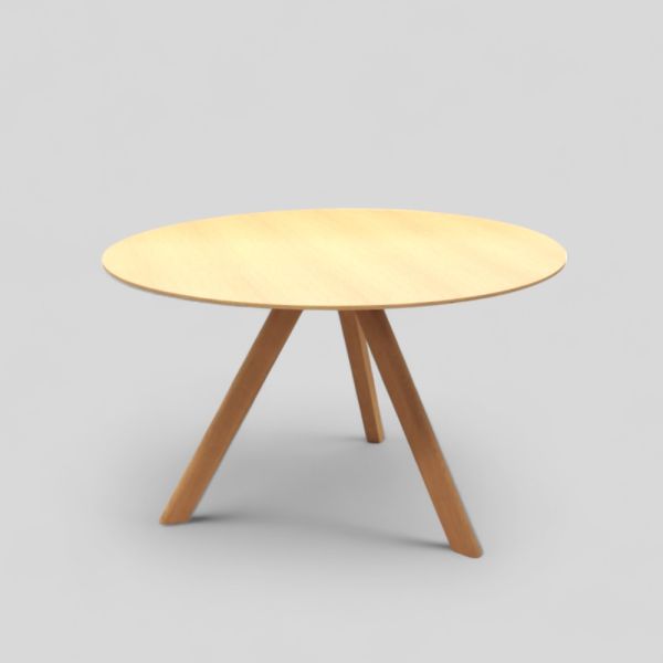 HAY pyöreä neuvottelupöytä, 120 cm - puunvärinen